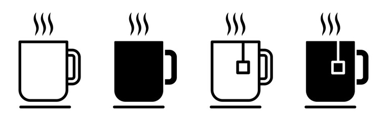 Mug icon. Cup icon. Hot Drink icon, vector illustration