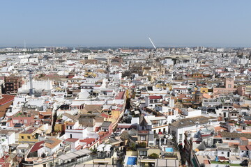 Fototapeta na wymiar Seville Cityscapes, Andalusia, Spain