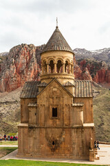 Fototapeta na wymiar The medieval monastery of Noravank in Armenia (Armenian Apostolic Church). Armenia