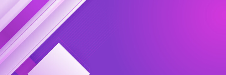 Abstract purple banner. Designed for background, wallpaper, poster, brochure, card, web, presentation, social media, ads. Vector illustration design template.