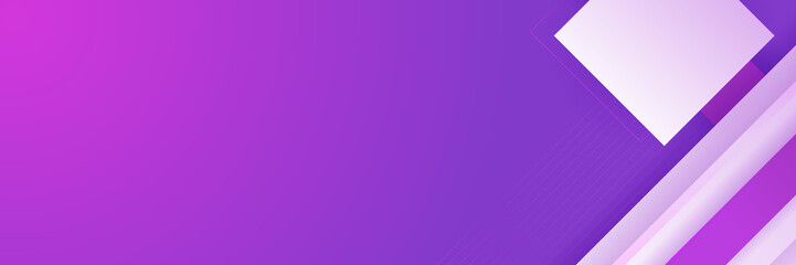 Abstract purple banner. Designed for background, wallpaper, poster, brochure, card, web, presentation, social media, ads. Vector illustration design template.