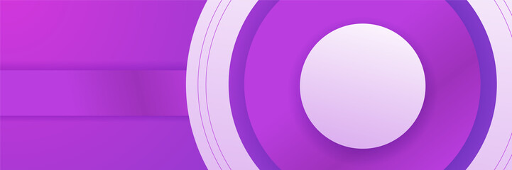 Abstract purple banner. Designed for background, wallpaper, poster, brochure, card, web, presentation, social media, ads. Vector illustration design template.