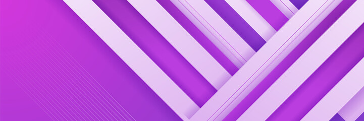 Abstract purple banner. Designed for background, wallpaper, poster, brochure, card, web, presentation, social media, ads. Vector illustration design template.