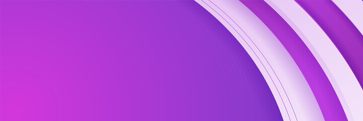 Abstract purple banner. Designed for background, wallpaper, poster, brochure, card, web, presentation, social media, ads. Vector illustration design template.