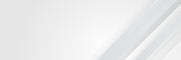 Abstract white banner. Designed for background, wallpaper, poster, brochure, card, web, presentation, social media, ads. Vector illustration design template.