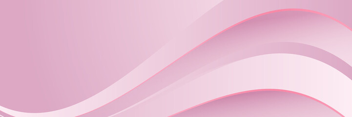 Abstract pink banner. Designed for background, wallpaper, poster, brochure, card, web, presentation, social media, ads. Vector illustration design template.