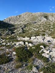 Sveti Jure - highest peak of Biokovo mountain in Croatia