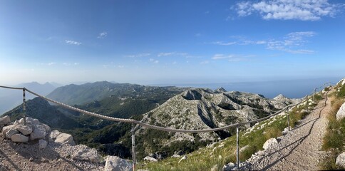 Sveti Jure - highest peak of Biokovo mountain in Croatia