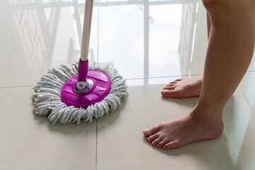 mop the floor cleaner cleaning white concept