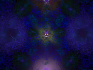 Imaginatory fractal abstract background Image