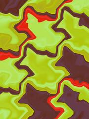 Abstract and contemporary digital art design