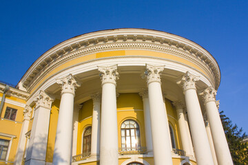 October Palace is the International Center for Culture and Arts in Kyiv, Ukraine