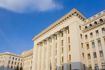 Building of Presidential Administration of Ukraine in Kyiv, Ukraine