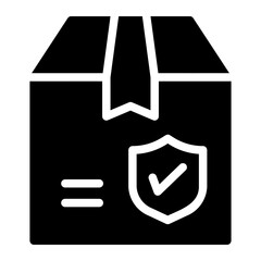 package box glyph icon