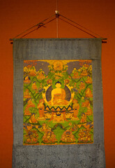 Ancient of Buddha painting 