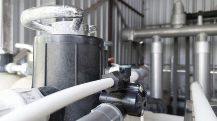 Valve of Containerized Water treatment plants.