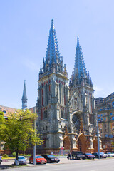St. Nicholas Roman Catholic Cathedral (House of Organ Music) in Kyiv, Ukraine	
