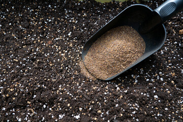 園芸用の油かす肥料