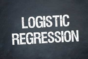 Obraz premium Logistic regression