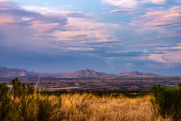 Monsoon season in Southern Arizona
