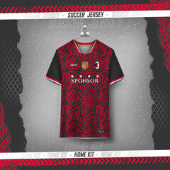 Soccer jersey design for sublimation, sport t shirt design