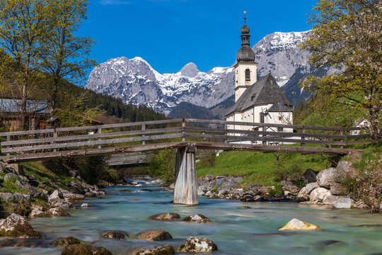 Kirche St. Sebastian in Ramsau bei Berchtesgaden
