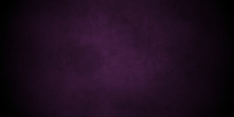 Dark purple and black grunge textured concrete backdrop background. Panorama dark red slate background or texture. Vector red concrete texture. Stone wall background.