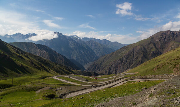 Highway to Too Ashuu literally "camel pass", is a mountain pass in Kyrgyzstan on the highway from Bishkek to Osh. Kyrgyzstan