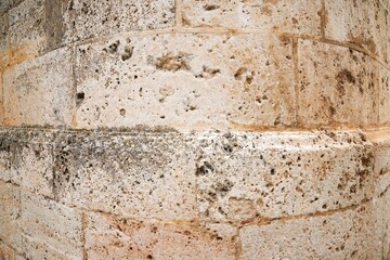 Wall background view