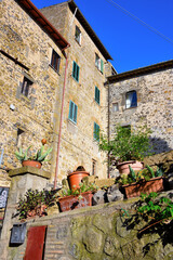 the historic center of Marta Lazio Italy