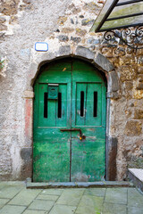 the historic center of Marta Lazio Italy