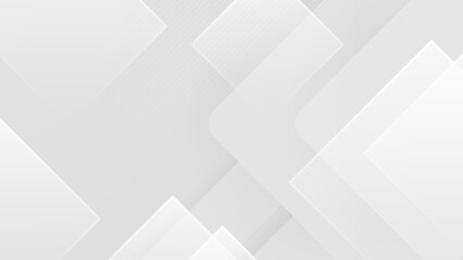 Minimal geometric white light background abstract design illustration