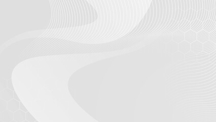 Minimal geometric white light background abstract design illustration