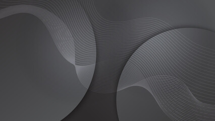 Abstract dark silver black background