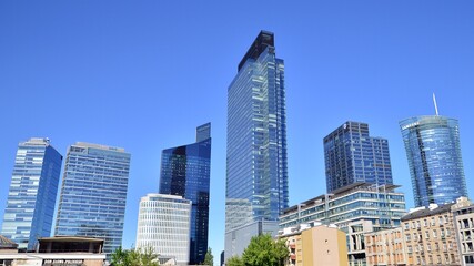  Skyscrapers in the financial district 