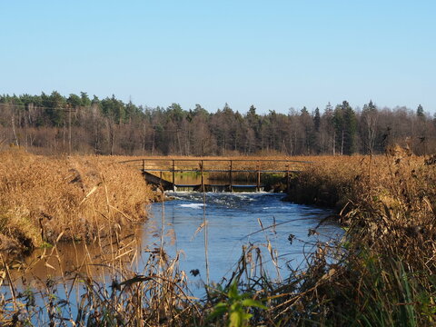view of the river near Suprasl