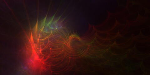 Fraktaler Hintergrund für Druck und Webdesign