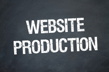 Fototapeta premium Website Production