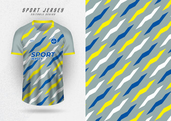 Background mockup for sports jerseys, jerseys, running jerseys, multi-colored stripes.