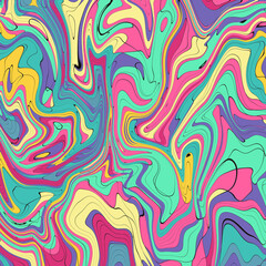 Colorful psychedelic background. Marbling texture. Marbling texture design. Colorful abstract background. Stock.