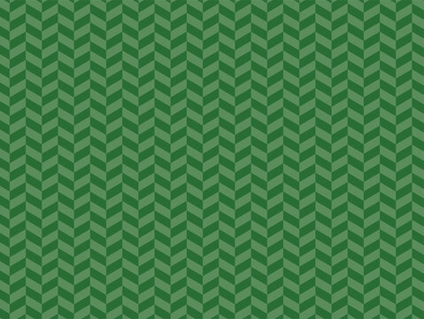 Light and dark green chevron pattern and herringbone pattern design texture for background, textile, print