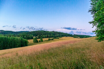 Fototapeta na wymiar Sommerliche Entdeckungstour durch den Thüringer Wald bei Steinbach-Hallenberg - Thüringen