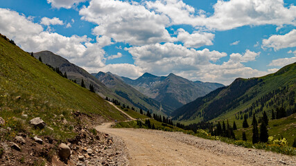 Animas Mountain Loop Trail; an iconic off-highway vehicle (OHV) trail through the mountains of...