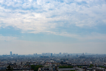 Paris city views from the top