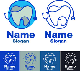 logotipo dental minimalista