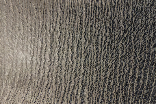 Aerial view of Isla san Benedicto, a volcanic island, Colima, Mexico.