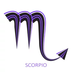 Keuken foto achterwand Horoscoop zodiac signs-08
