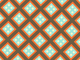 Simple ornamental pattern, textile print. Pattern for fabric and trellis. Geometric pattern. Seamless surface. Minimalist wallpaper.