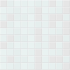 White tiles texture. Abstract white vector background