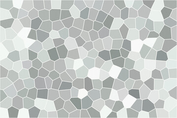 close up of the grey gray pentagon  mosaic background